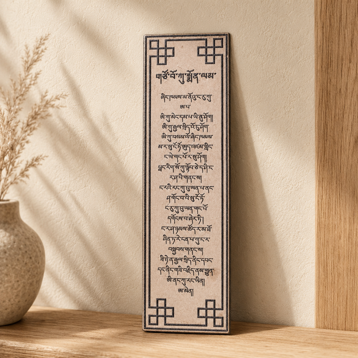 Laser-Engraved Bookmark